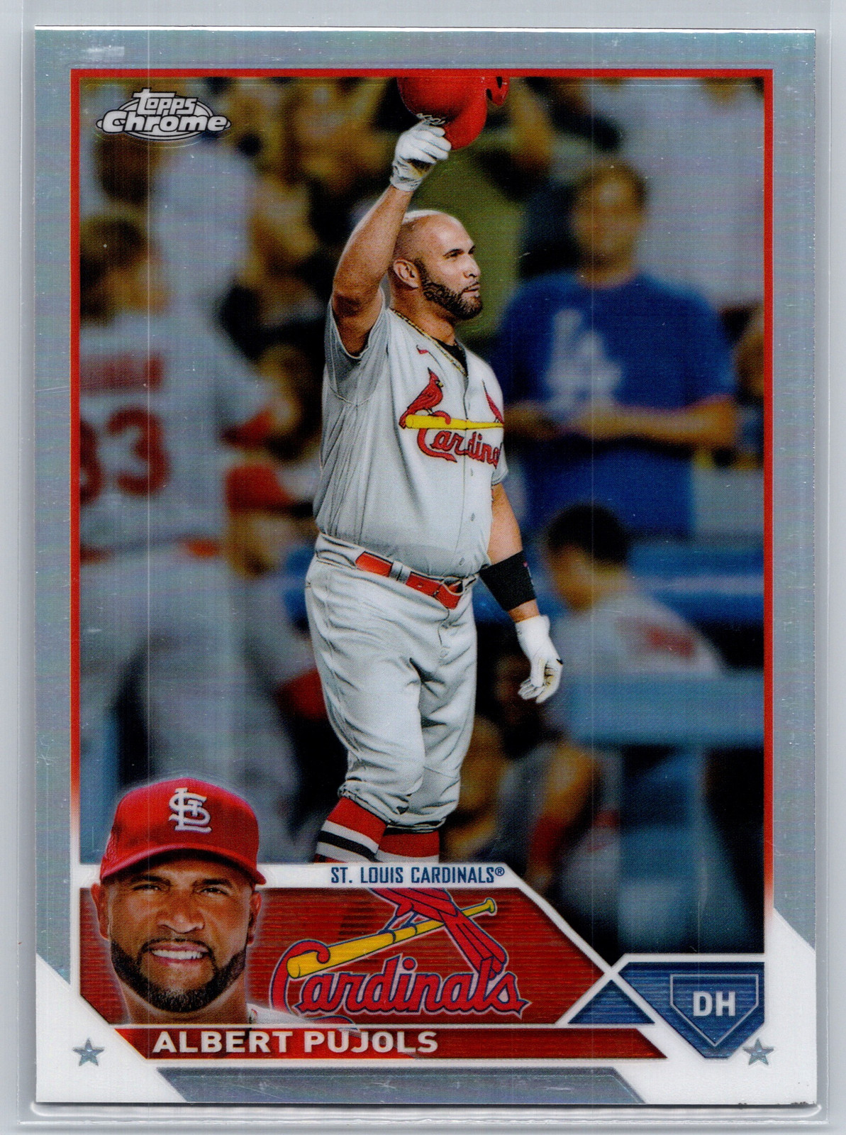 2023 Topps Chrome #143 Albert Pujols Refractor