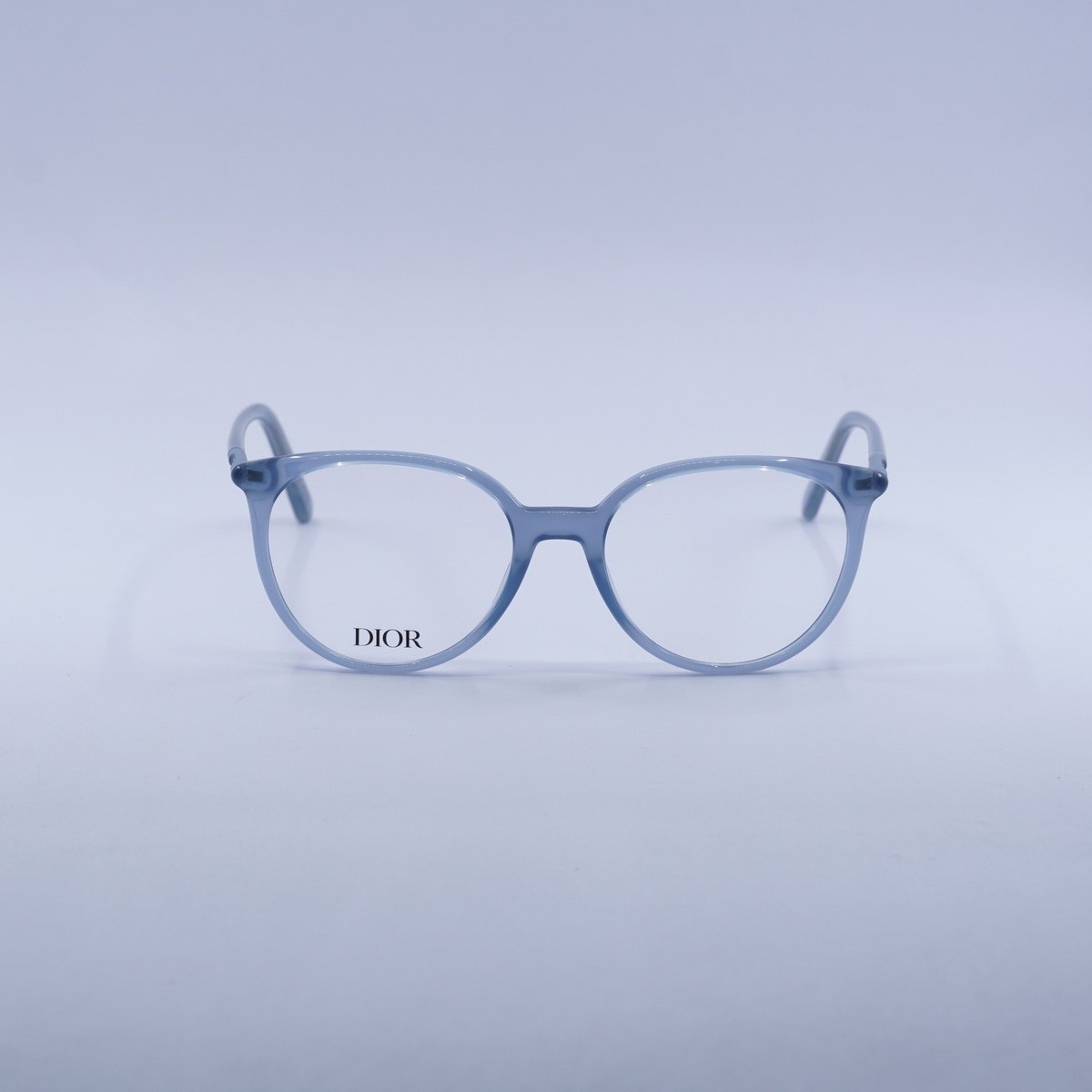 NEW Dior MINI CD O B1I 3000 Shiny Blue 51mm Eyeglasses | eBay