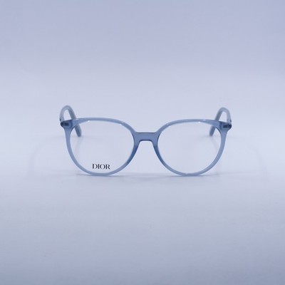 NEW Dior MINI CD O B1I 3000 Shiny Blue 51mm Eyeglasses | eBay