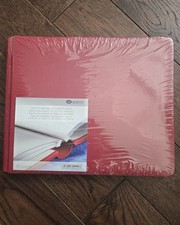 Creative Memories Red Flex Hinge Scrapbook Album White Pages New Factory Sealed