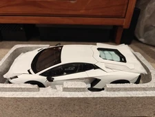 1:18 Autoart 74683 Lamborghini Aventador 50th Anniversary Matt White. Rare, New 