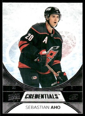 2021-22 Upper Deck Credentials #38 Sebastian Aho