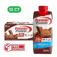 Premier Protein Shake, Chocolate, 30g Protein...