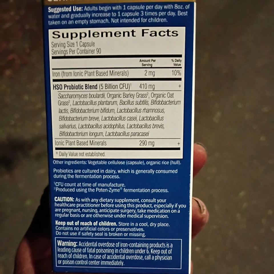 Garden of Life Primal Defense Fórmula Ultra Probiótica Cápsulas Vegetarianas -... Foto 2 de 4