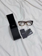 Prada Cat Eye Optical Eyeglass Frames Tortois...