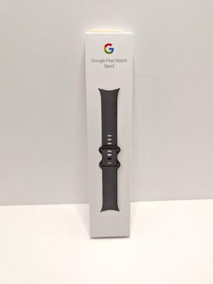 Original Google Active Band for Pixel Watch, Small & Large Bands, Charcoal, NEW