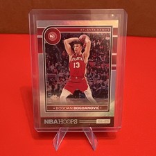 Panini 2024-25 NBA Hoops Bogdan Bogdanović Atlanta Hawks #147 Serial Numbered