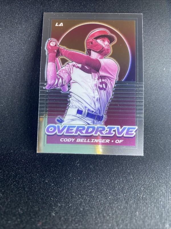 2021 Panini Chronicles - Overdrive Cody Bellinger #19 Holo