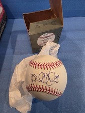 Raul Ibanez Signed Rawlings OMLB Baseball NO COA