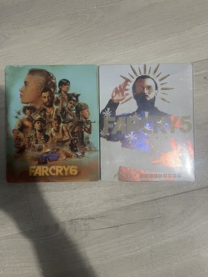 Far Cry 5 Mondo & Far Cry 6 Collectors Edition Steelbooks PS4/5/Xbox One/Series