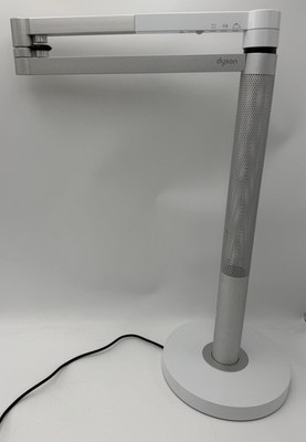 Dyson Solarcycle Morph CD06 Lampe Leuchte LED Schreibtisch Tischplatte weiß silber UK LESEN