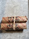 2 Rolls 100 Coins 1919 Lincoln Wheat Cents VG Very Good Condition Nice 8203/4