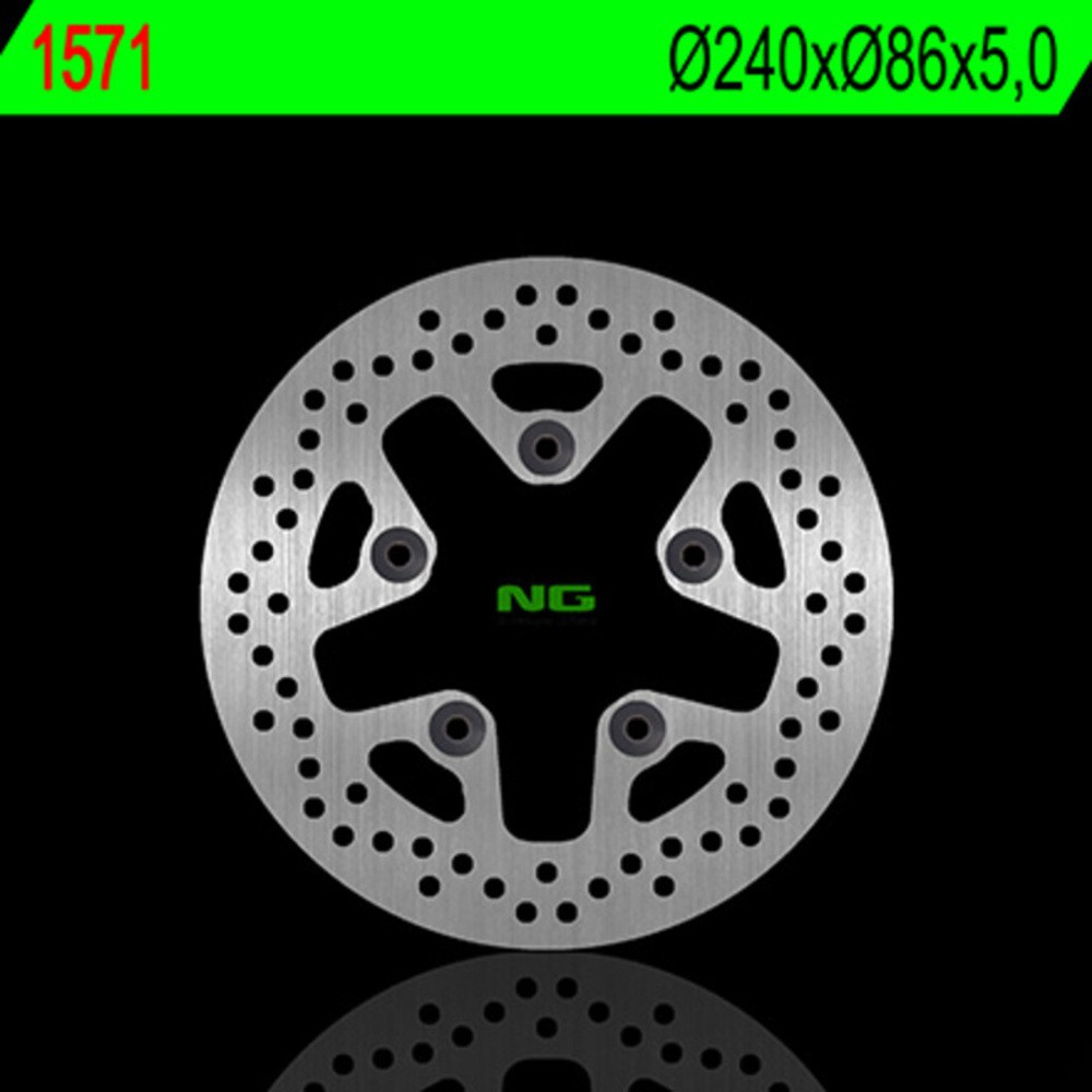 Free Shipping NG BRAKES Round Fixed Brake Disc For Motorcycle Parts