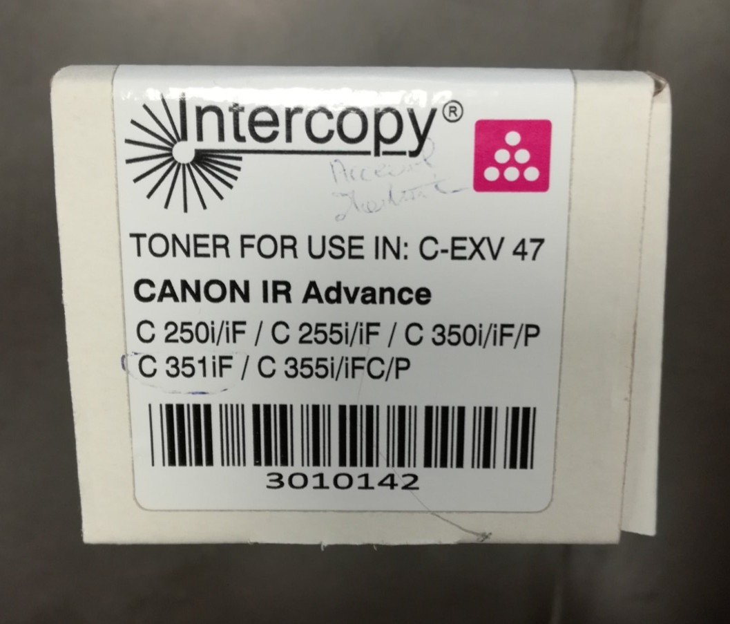 Toner d'origine IR-C 250 Canon C-EXV 47 magenta pour imprimante laser