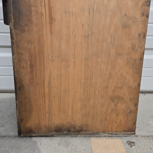 Cassetto per stampante tipografica Hamilton vintage con protezioni angolari in metallo - Foto 12 di 24