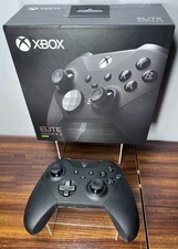 *SEE DETAILS* Xbox One Elite Series 2  Controller - Black - w/ Thumbsticks