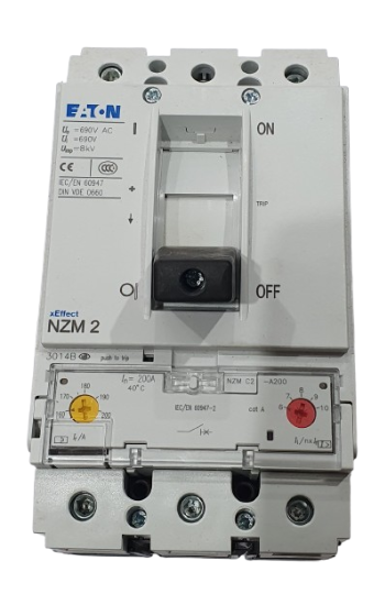 Eaton MEM  200 Amp MCCB Triple Pole 200A 3 Phase Memshield 3 NZMC2-A200-BT
