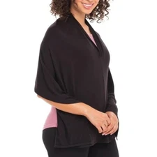 Secret Treasures Maternity Nursing Wrap Black Women's Size XL-3XL (16-22)