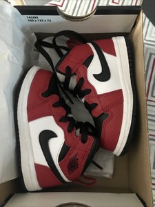 nike air jordan 1 mid chicago black toe | eBay