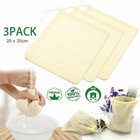 3 Stk Käsetuch Passiertuch Wiederverwendbar Filter Cloth Bio Nussmilchbeutel DE