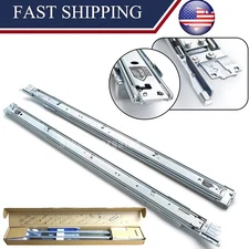 Dell Poweredge R320 R420 R430 R620 R630 R640 1U Sliding Ready Rails II A7 81WCD