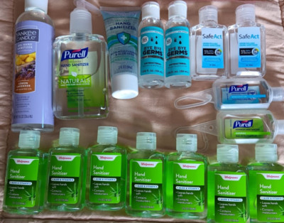 Yankee Candle & Assorted Hand Cleaner Wholesale Lot School Home Office Camp