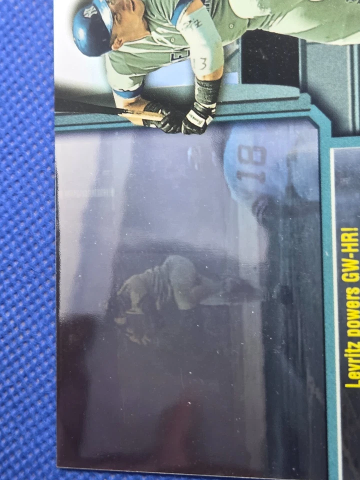 1997 Topps Stadium Club JIM LEYRITZ Members Only Insta card NEW YORK YANKEES - Image 2 of 3