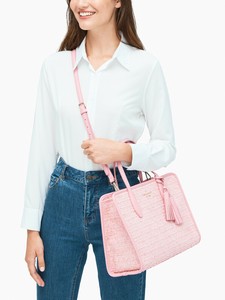 top zip satchel