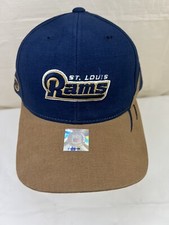 Vintage St Louis Rams Hat NFL Dad Cap Embroidery Adjustable Hoop  Loop New