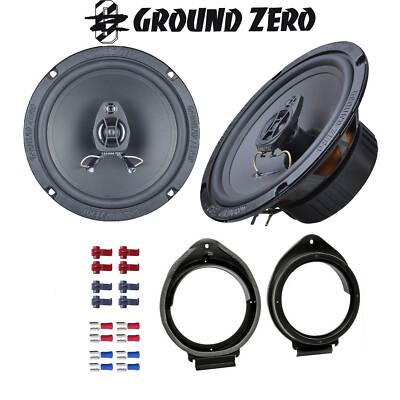 Ground Zero Auto Lautsprecher Boxen 16,5 cm 165mm Koax für Opel Adam ab 2013