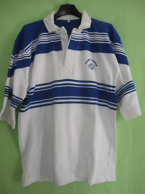 Maillot Rugby Castres Olympique Vintage Années 80 - Coton Made In France - Taille L