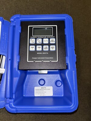 COOPER Cooper-Atkins SRH77A 2 Zone Temperature Humidity Digital Instrument
