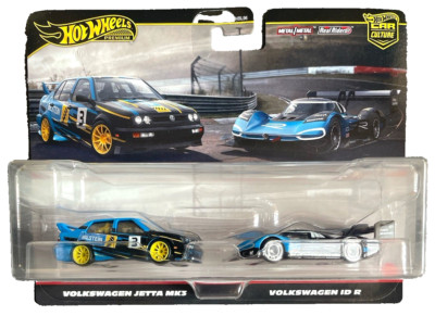 Hot Wheels VW Volkswagen Jetta Vento MK3 ID R 2 Pack 1:64 Modellauto Motorsport
