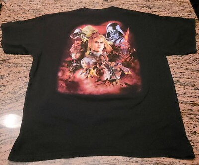 SOUL CALIBUR4 Tシャツ　ヨーダ ゲームソウルキャリバー　半袖　黒 VINTAGE Soul Calibur IV 4 Video Game Promo T Shirt 2008 Yoda