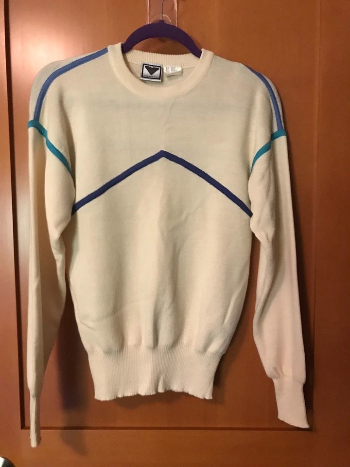 Vtg Vintage Ski Sweater Wool Winter Large Obermeyer  - Image 2 of 4