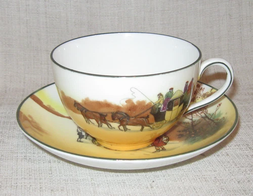 Royal Doulton Coaching Days Cup and Saucer