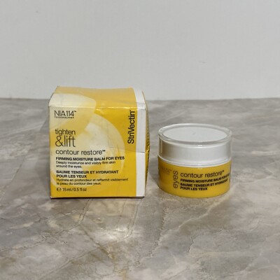Strivectin Contour Restore Firming Moisture Balm for Eyes 0.5 oz New in Box