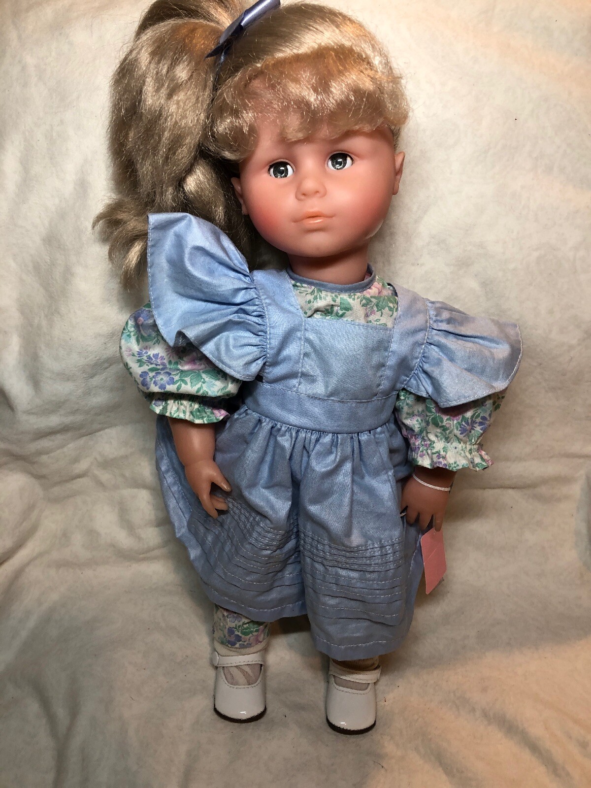 17&rdquo; Vinyl Corolle Limited French Doll 88/55a Adorable Blonde Baby Refabert #B