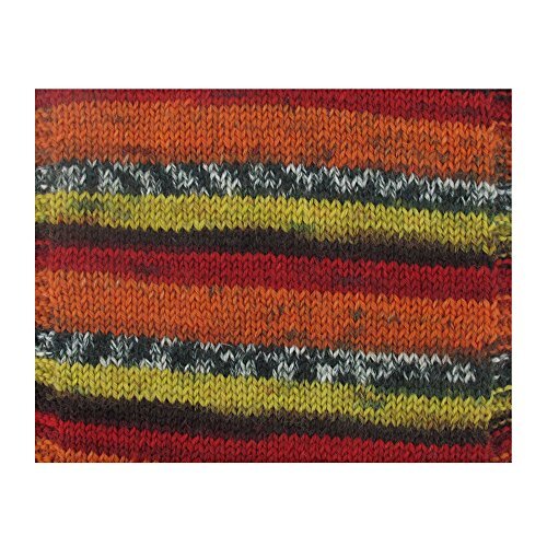 Hilo de pies de baile JubileeYarn - calcetín de senderismo a rayas auto-lana superlavada - Imagen 2 de 14