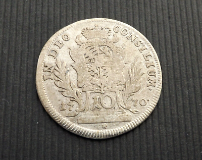 Germany Bavaria 1770 10 Kreuzer Maximilian III Joseph Silver F