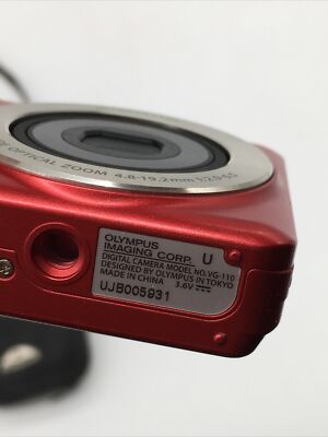 WORKING!! Olympus VG-110, 12 MP, 4x Optical Zoom - No Charger | eBay