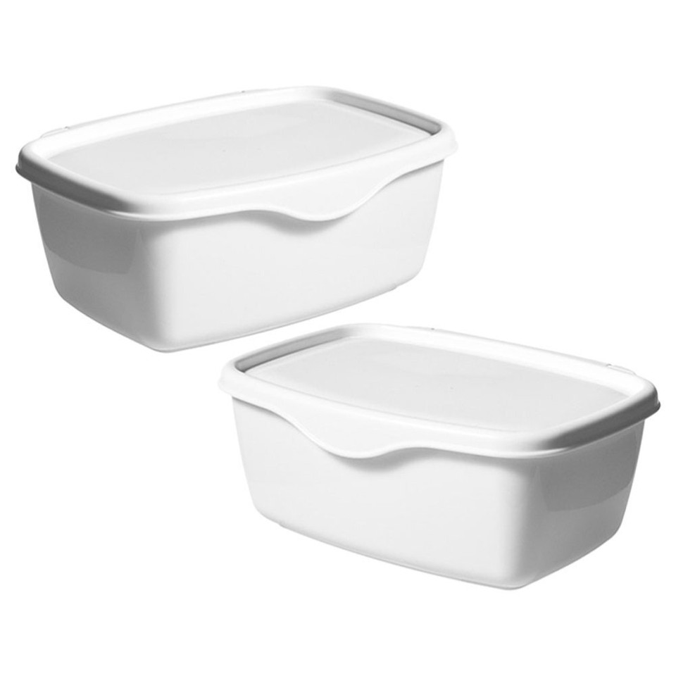 2Pcs Wipes Dispenser Wipe Holder Refillable Tissue Box Wipes Storage