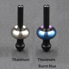 EDC Fidget Spinner Toy Titanium Alloy  Steel Mushroom Shape Hand Twisting Gyro
