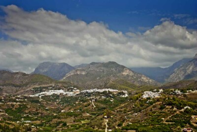 Frigiliana Nerja Andalusien Mittelmeer Costa del Sol Spanien Foto Bild