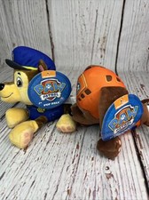 Paw Patrol Zuma, Chase 5  Mini Plush Figure Dog Orange Spin Master Nickelodeon