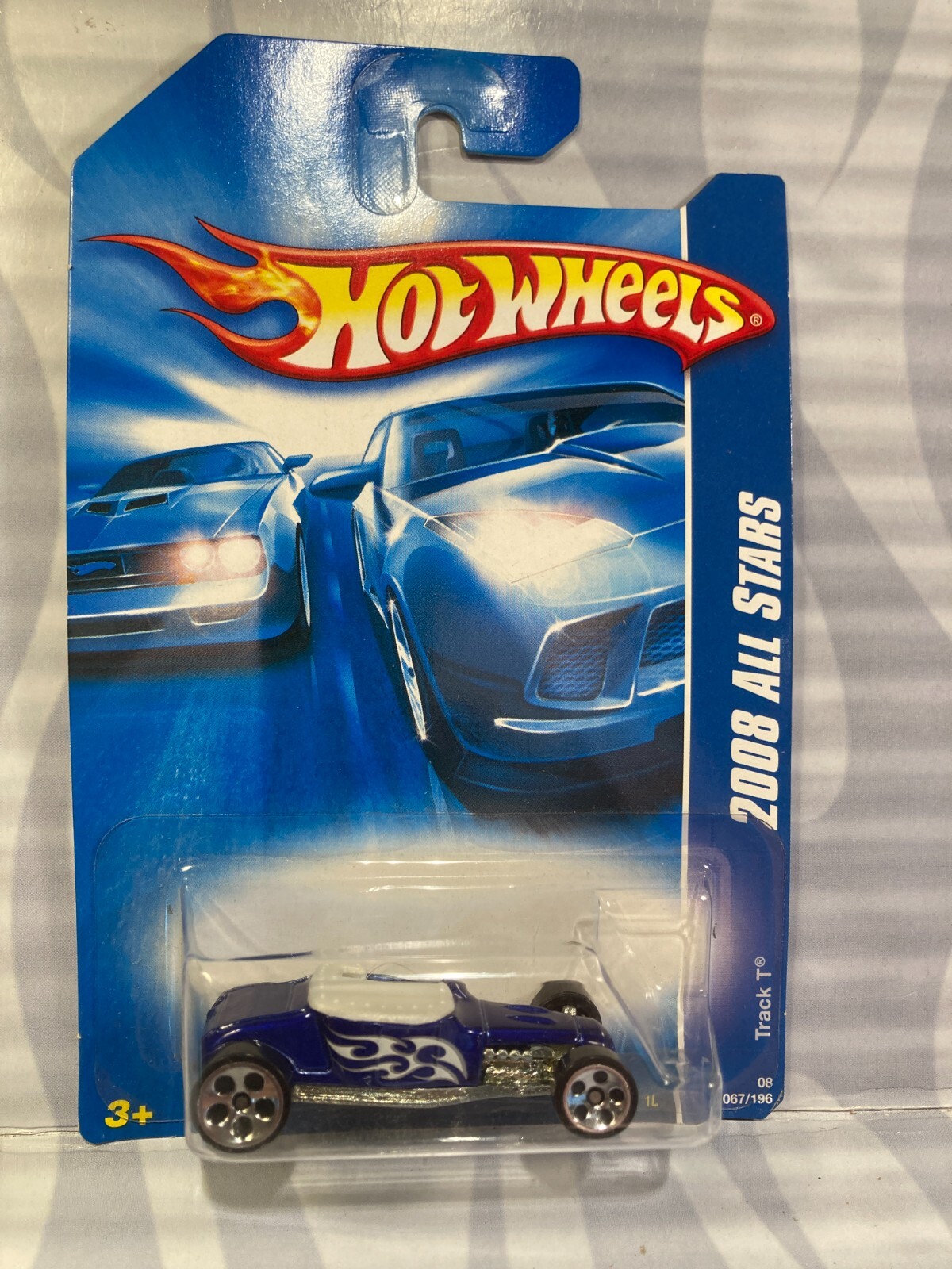 2008 HOT WHEELS ''ALL STARS''  #67 = TRACK T = BLUE   , us