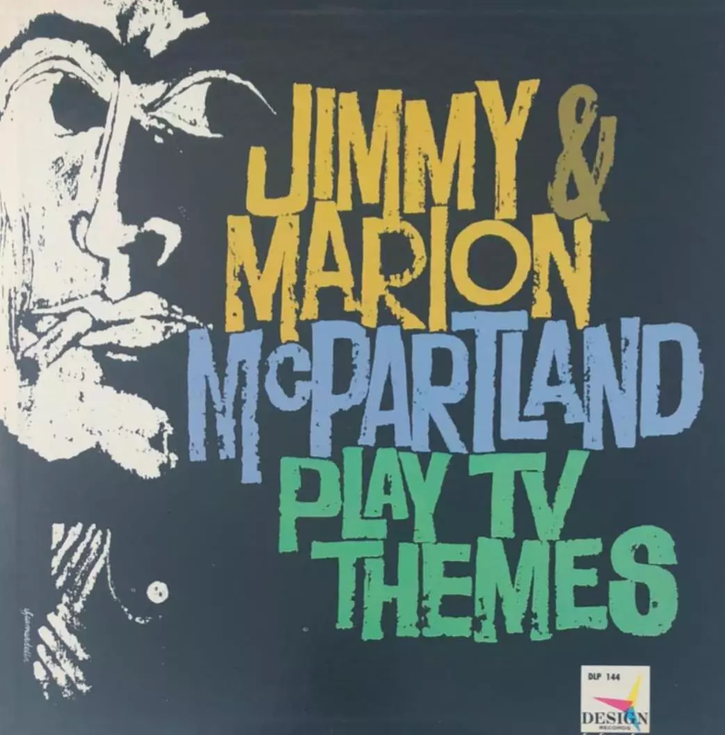 JIMMY & MARION MCPARTLAND Play TV Themes 1960 Mono LP 1st Press DLP-144  Jazz