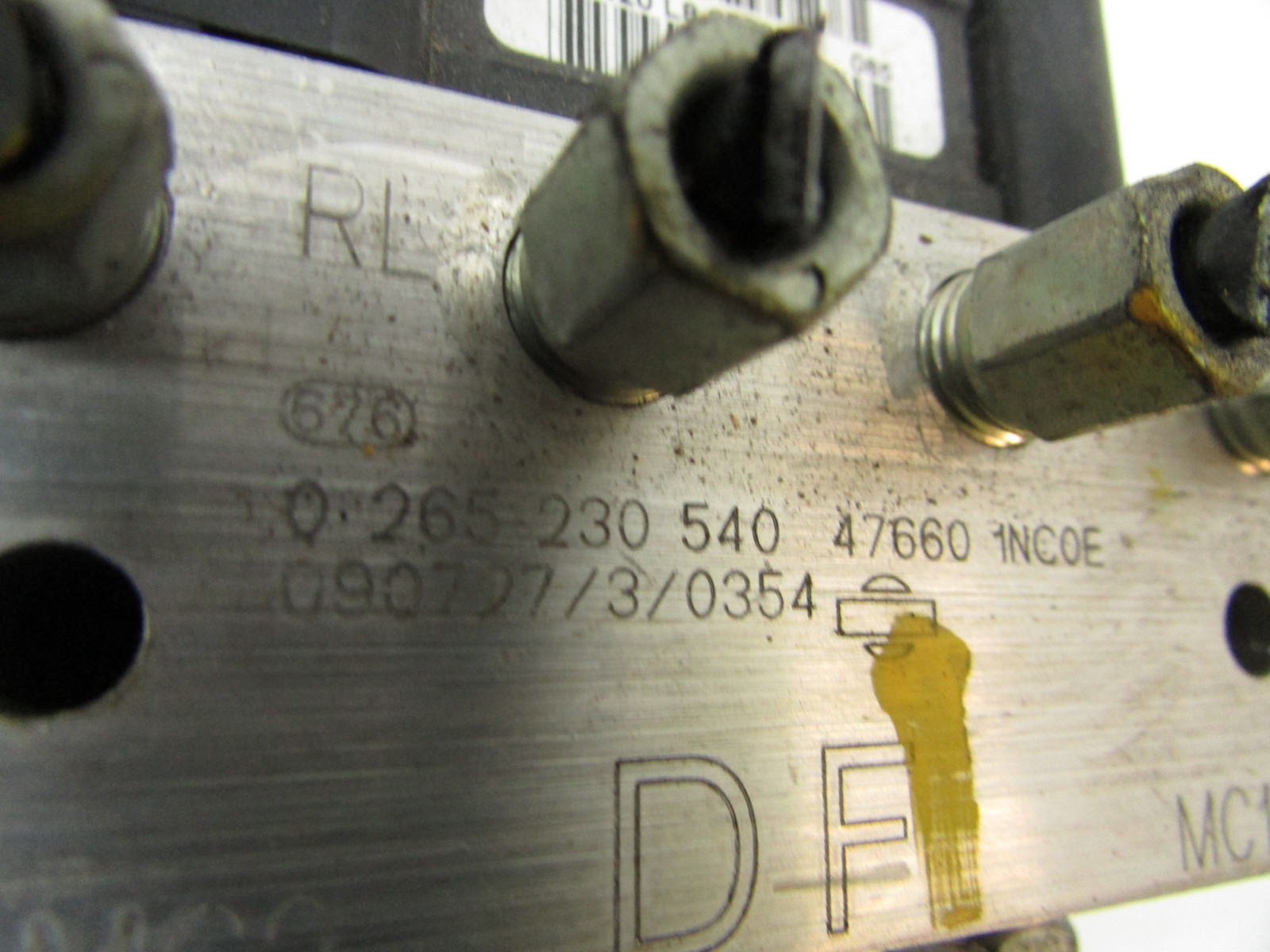 2009 INFINITI G37 SEDAN ABS PUMP BRAKE MODULE 47660 1NC0E OEM 09 10 11