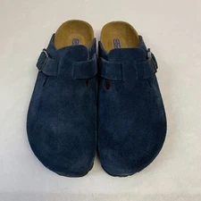 Birkenstock New w/ Box Boston Night Suede Soft Footbed Regular - Select Size