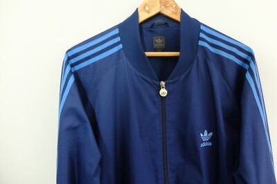 Adidas Originals Bomber Shell Trainingsjacke Blau L 2006 Trefoil Navy Originals